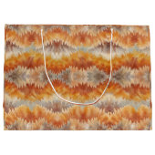 Tie Dye Organic Art ラージペーパーバッグ (裏面)