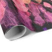 Tie dye pattern. Hand drawn rainbow shibori. Ink t ラッピングペーパー (ロールコーナー)