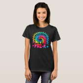 Tie Dye Prek Teacher Rainbow Preschool Back To Sch Tシャツ (正面フル)