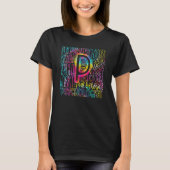 Tie Dye Psychologist Typograpghy School Psychologi Tシャツ (正面)