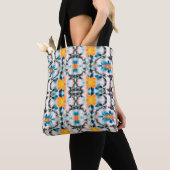 Tie Dye Seamless Pattern. Ethnic Abstract. Psyched トートバッグ (クローズアップ)