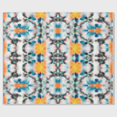 Tie Dye Seamless Pattern. Ethnic Abstract. Psyched ラッピングペーパー (フラット)