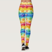 Tie Dye Star レギンス (裏面)