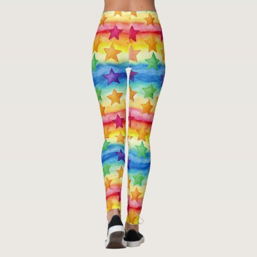Tie Dye Star レギンス (裏面)