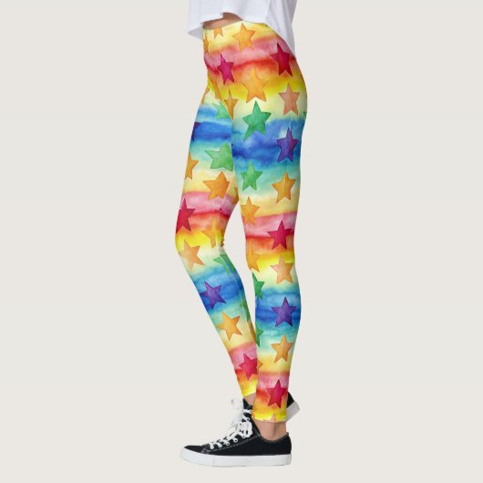 Tie Dye Star レギンス (左)