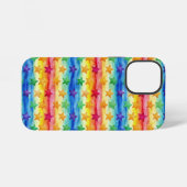 Tie Dye Stars iPhoneケース (裏面横)
