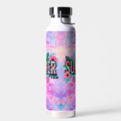 Tie-Dye Summer Vibes ウォーターボトル (左面)