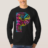 Tie Dye Typography Pre K Student & Teacher Back To Tシャツ (正面)