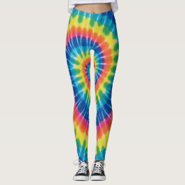 Tie-dyed, vibrant colored, leggings レギンス