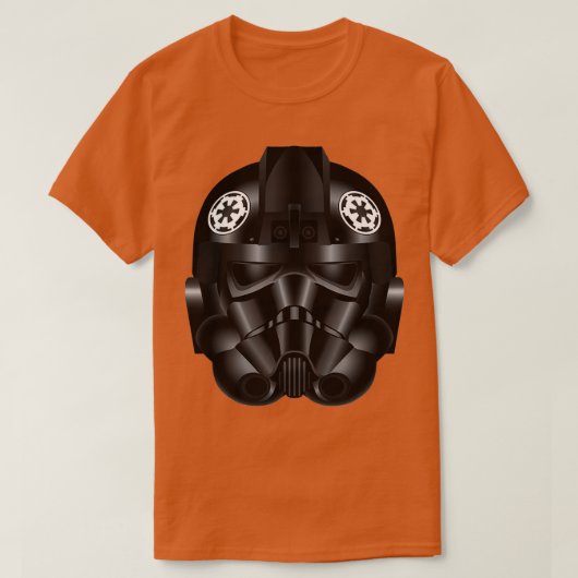 TIE Fighter Pilot Helmet Icon  Tシャツ (デザイン正面)