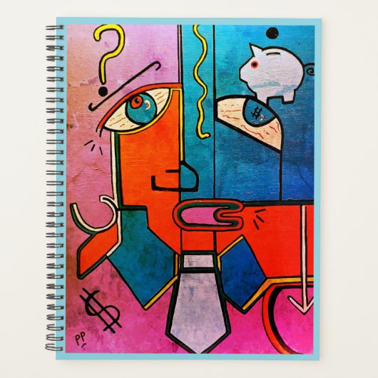 "Tie Guy Planner" Planner プランナー手帳 (正面)