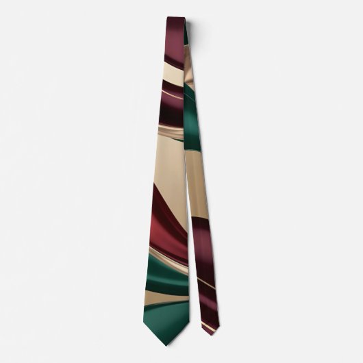 Tie in stylish abstract graphic ネクタイ (正面)