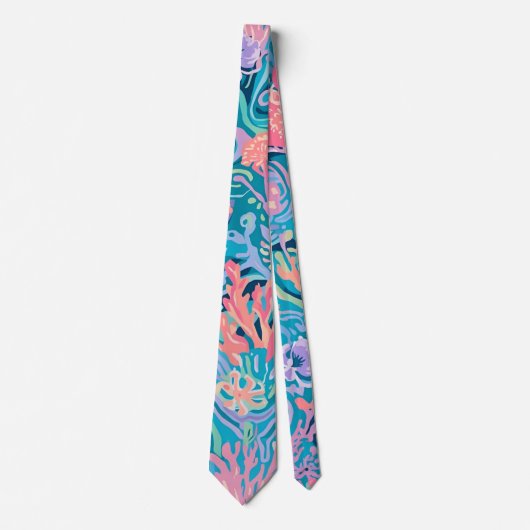 Tie in stylish graphic ネクタイ (正面)