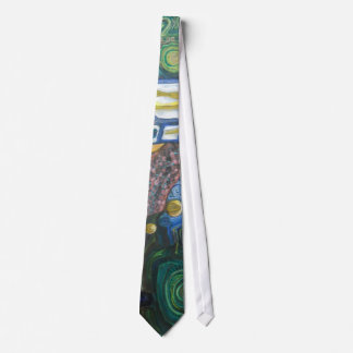 Tie inspired by Hundertwasser ネクタイ