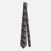 Tie Leather Look Snakeskin (57) ネクタイ (正面)