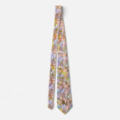 Tie : Organic Leaves (yellow) ネクタイ (裏面)