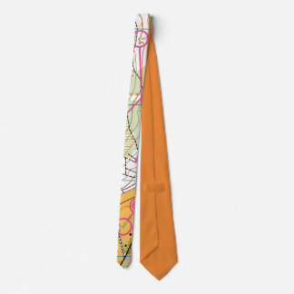 Tie - Orienteering map ネクタイ
