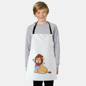 Tie.PNGの紳士としてのライオン エプロン (着用した状態)