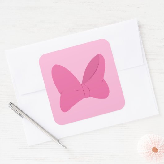 Tie Sticker スクエアシール (封筒)