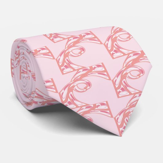 Tie Swan - Pink ネクタイ (ロール)