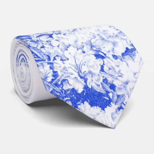 Tie - 'The Grounds at Pemberley' （青） ネクタイ (ロール)