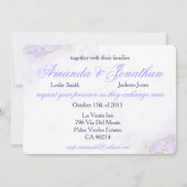 tie the Knot wedding invitation 招待状 (裏面)