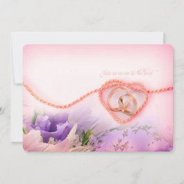 tie the Knot wedding invitation 招待状