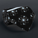 Tie with chemistry and science symbol ネクタイ<br><div class="desc">Elegant tie with chemistry and science symbol for teacher or chemist or Scientist.</div>