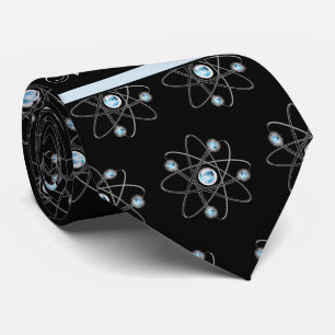 Tie with chemistry and science symbol ネクタイ