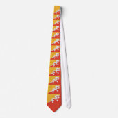 Tie with Flag of Bhutan ネクタイ (正面)