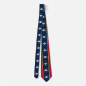 Tie with Flag of Mississippi, USA ネクタイ (裏面)