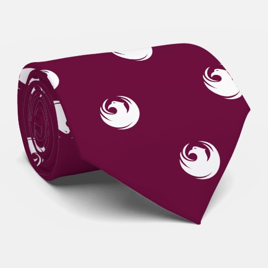 Tie with Flag of Phoenix, Arizona, USA ネクタイ (ロール)