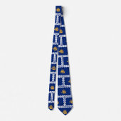 Tie with Flag of Quebec City, Canada ネクタイ (裏面)