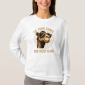 Tie your camel and trust Allah Tシャツ (正面)