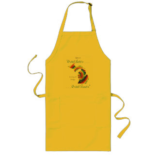 TieDyeのエプロン ロングエプロン