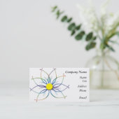 TieDyeのデイジー 名刺 (スタンド正面)