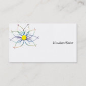 TieDyeのデイジー 名刺 (裏面)