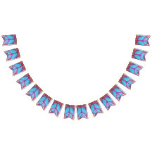 tiedyeのパーティーの旗布の旗のピースサイン