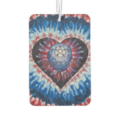TieDyeHeart カーエアーフレッシュナー (裏面)
