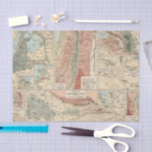 Tieflanderの地図書の地図 薄葉紙 (クラフト)