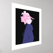 Tiefling Character 箔ポスター (レイダウン)