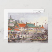 Tien-Singのシアター、「Vシリーズの中国」から ポストカード (正面/裏面)