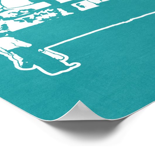 Tienanmen Tank Man ポスター (角)