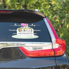 Tierケーキロゴベーカリービジネスマーケティング車デカール シール