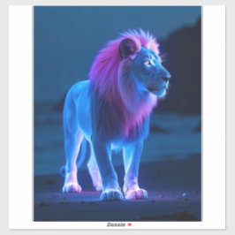 Tier Magie Leo シール