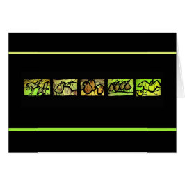 Tierce en Taille Vertカード