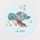 Tiere Kunterbunt ラベル (デザイン2)