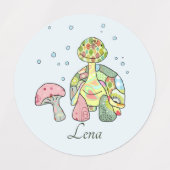 Tiere Kunterbunt ラベル (デザイン1)