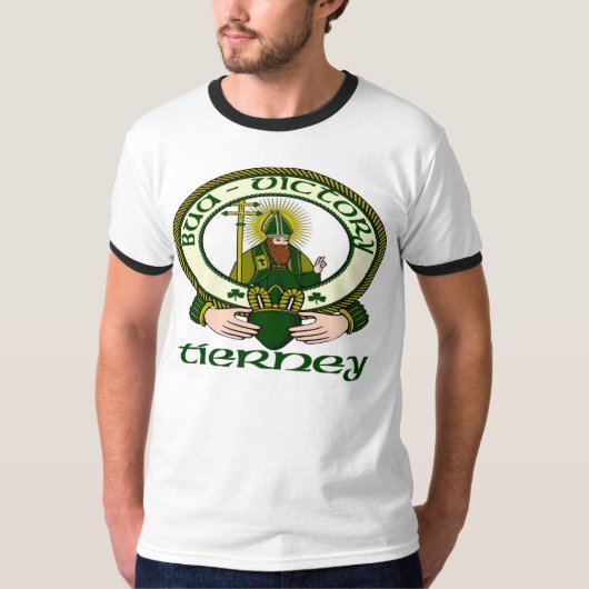 Tierneyの一族のモットー Tシャツ (正面)