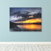 Tierra, Aire, Fuego y Agua キャンバスプリント (インサイチュ (ウッドフロア))